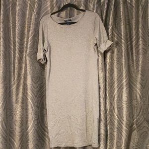 Grey 3/4 sleeve dress